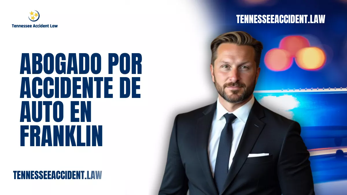 Los accidentes de auto pueden cambiar tu vida en un instante. Entre las facturas médicas, las reparaciones del vehículo y el impacto emocional, las consecuencias pueden ser abrumadoras. Cuando has resultado herido por la negligencia de otra persona, necesitas un abogado por accidente de auto en Franklin que luche por tus derechos y te ayude a obtener la compensación que mereces.