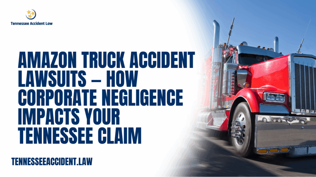 When an Amazon delivery truck causes a serious crash, victims often face life-changing injuries and endless uncertainty. These collisions aren’t simple fender benders—they involve large commercial vehicles, corporate insurance policies, and complex layers of liability. At Tennessee Accident Law, we’ve seen how corporate negligence plays a direct role in many of these tragedies.