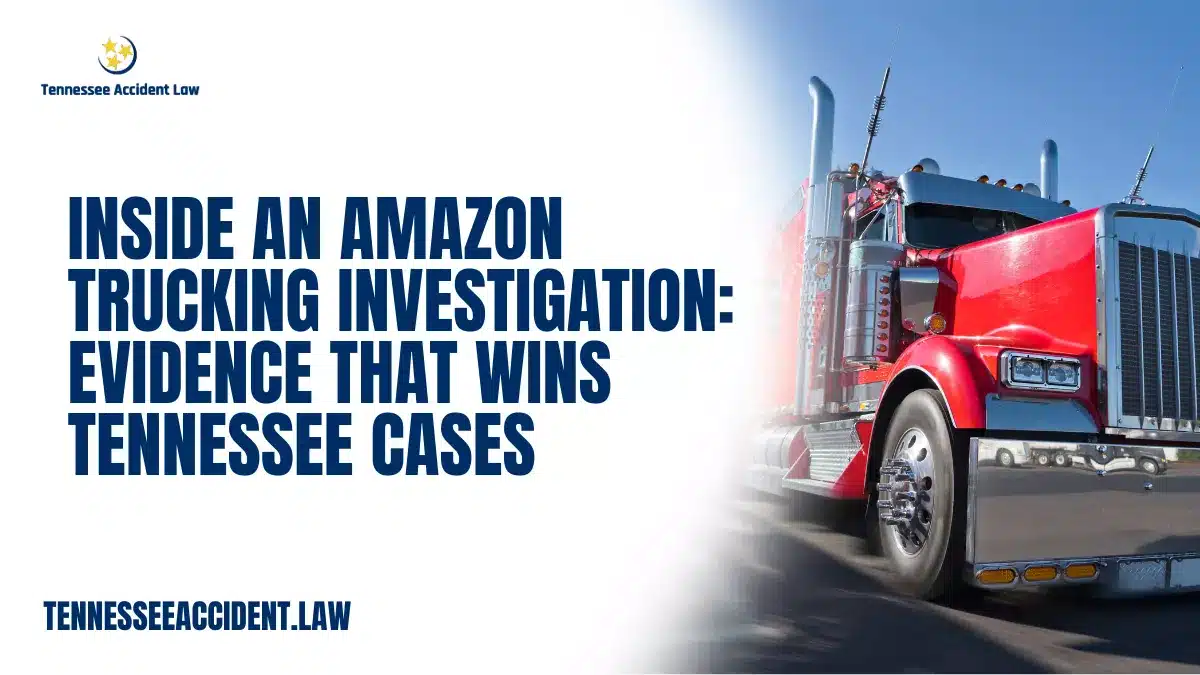 When an Amazon delivery truck collides with a passenger vehicle, the results can be catastrophic. Proving who is at fault—and how—requires far more than a simple police report. At Tennessee Accident Law, we dig deep into every detail of the crash. From black-box data to company dispatch logs, our investigations uncover the truth about what really happened and who’s responsible.