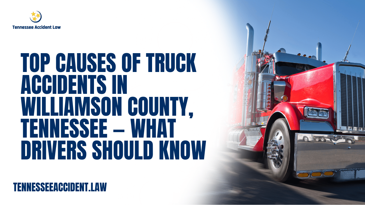 Every day, thousands of drivers travel through Franklin, Brentwood, and Spring Hill—the commercial heart of Williamson County. With the area’s rapid growth and proximity to major interstates like I-65 and Highway 31, it’s no surprise that truck accidents are becoming more frequent and more severe.