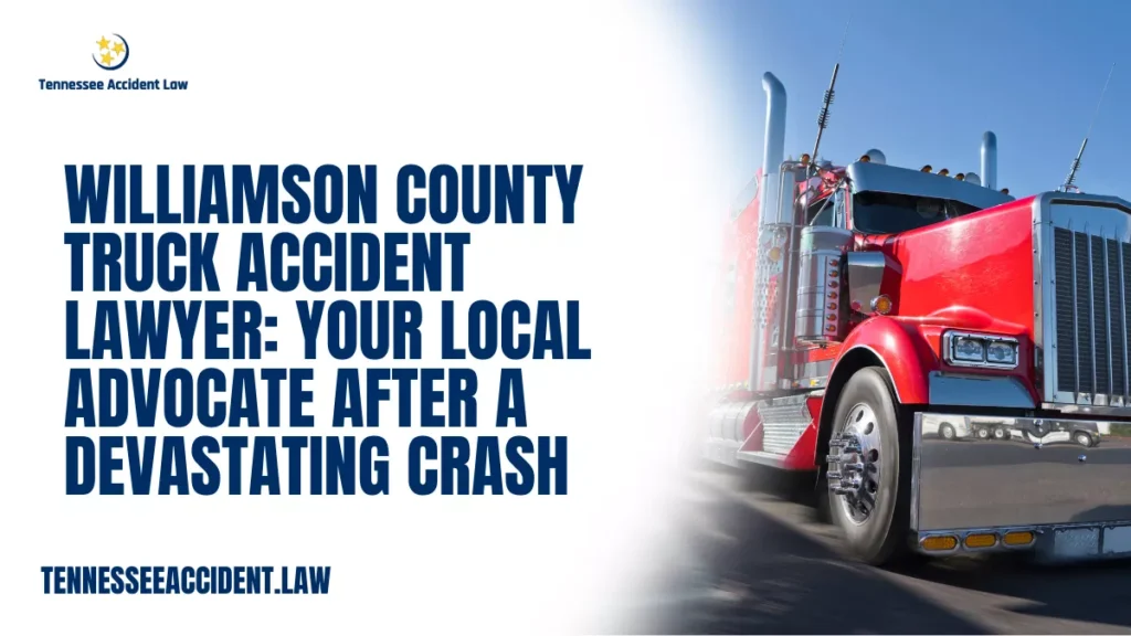 Truck accidents in Williamson County can change lives in an instant. Between the busy stretches of I-65, Highway 96, and Columbia Pike, collisions involving tractor-trailers and delivery trucks occur far too often. Victims in Franklin, Brentwood, and Spring Hill are left facing devastating injuries, mounting medical bills, and uncertainty about where to turn for help.