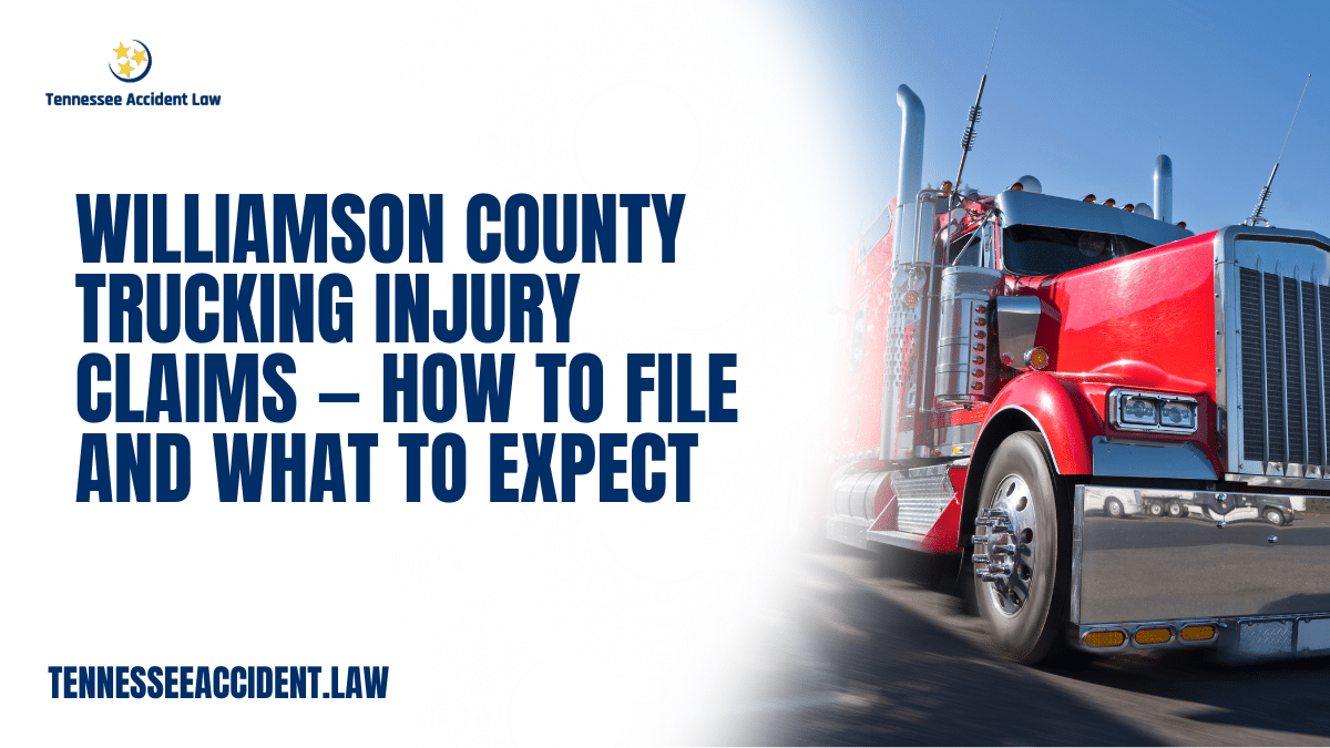 A serious truck accident can leave you with more than physical injuries—it can disrupt every part of your life. Between hospital bills, time off work, and the emotional toll of recovery, the aftermath can feel overwhelming. For victims in Franklin, Brentwood, and Spring Hill, understanding how to file a trucking injury claim in Williamson County is essential to securing justice and fair compensation.