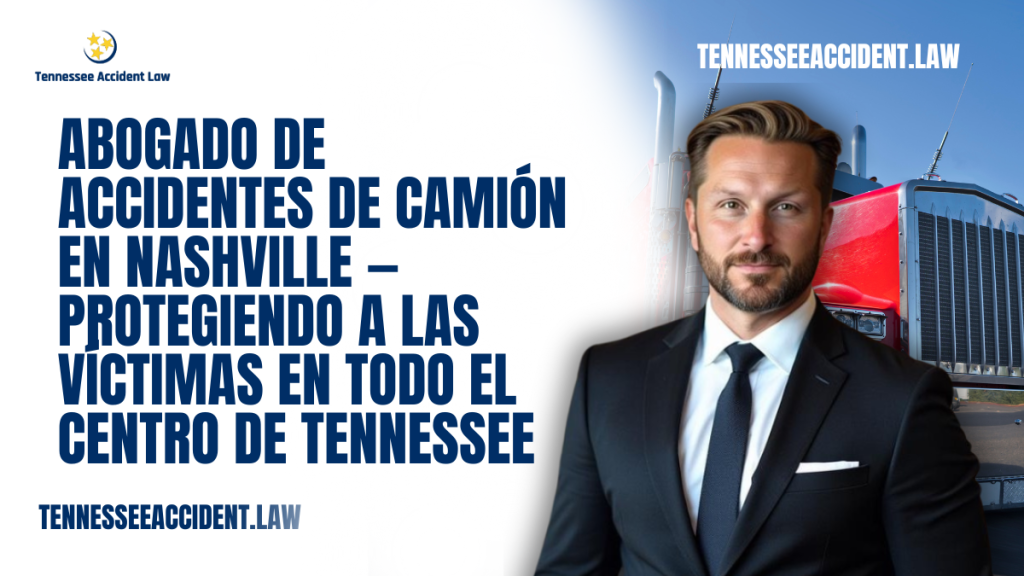 Nashville es una de las ciudades de más rápido crecimiento en Estados Unidos y un eje vital de transporte comercial en el Centro de Tennessee. Con carreteras congestionadas como I-40, I-24, I-65, Briley Parkway, Trinity Lane y Murfreesboro Pike, los accidentes que involucran camiones de 18 ruedas, semirremolques y vehículos comerciales ocurren con alarmante frecuencia. Para las víctimas, las consecuencias pueden ser devastadoras: lesiones graves, facturas médicas elevadas, pérdida de ingresos y un largo camino hacia la recuperación.