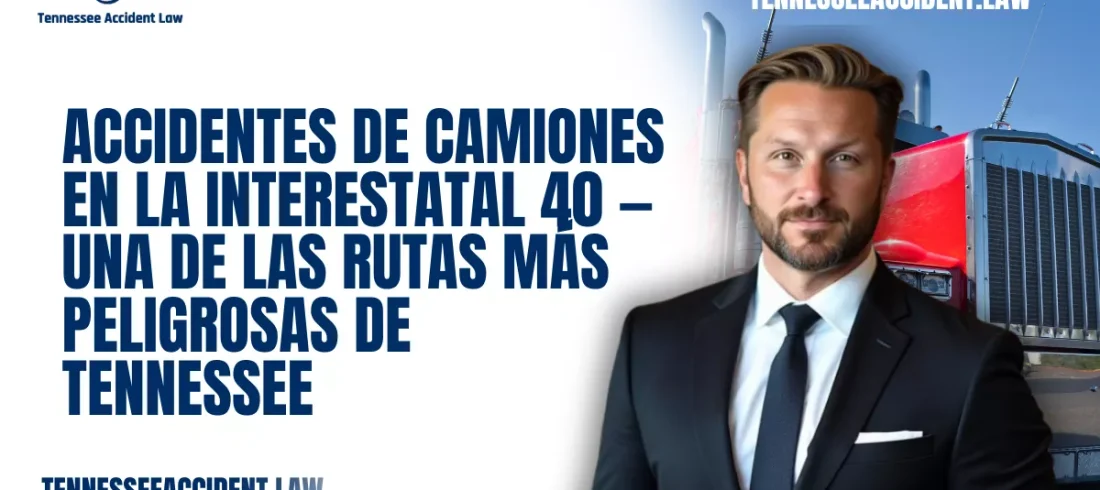 Franklin, TN Truck Accident Claims What Local Drivers Should Know(3) La Interestatal 40 (I-40) es una de las carreteras más importantes —y más peligrosas— de Tennessee. Esta autopista atraviesa el estado de este a oeste, conectando Memphis, Nashville y Knoxville, y sirve como un corredor clave para el transporte comercial a nivel nacional. Cada día, miles de camiones de carga pesada circulan por la I-40, aumentando significativamente el riesgo de accidentes graves y mortales.