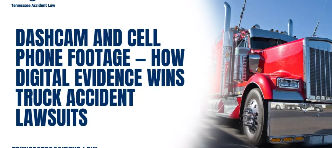 In major Tennessee truck accident cases, digital evidence has become one of the most powerful tools for uncovering the truth. Whether it comes from a vehicle’s dashcam, a witness’s smartphone, a commercial truck’s onboard cameras, or nearby surveillance systems, video footage can make the difference between winning and losing a claim.