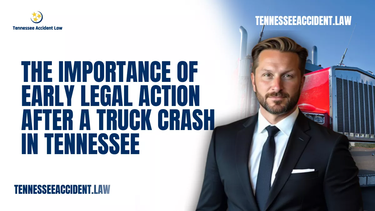 Truck accidents are unlike any other type of motor vehicle collision. They involve catastrophic injuries, federal safety regulations, multiple liable parties, and aggressive corporate defense teams. Because of this complexity, taking early legal action is one of the most important steps a Tennessee truck accident victim can take.