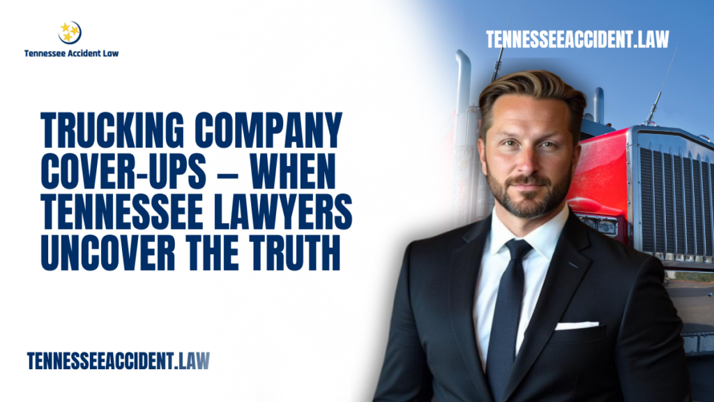 After a serious truck accident in Tennessee, victims often assume the facts will speak for themselves. Unfortunately, that is rarely the case. In high-stakes truck accident claims, trucking companies and their insurers often act quickly to control the narrative, conceal damaging evidence, and limit liability. These tactics—commonly referred to as trucking company cover-ups—can make it far more difficult for injured victims to obtain full and fair compensation.