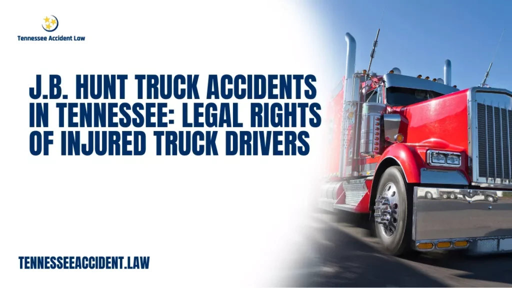 J.B. Hunt Transport Services, Inc. is one of the largest and most influential trucking and logistics companies in the United States. With a massive intermodal operation, dedicated fleets, and thousands of trucks moving freight daily through Tennessee, J.B. Hunt vehicles are a constant presence on the state’s highways. Unfortunately, that size and volume also mean J.B. Hunt trucks are frequently involved in serious accidents—and truck drivers themselves are often the ones who suffer life-changing injuries despite doing nothing wrong.