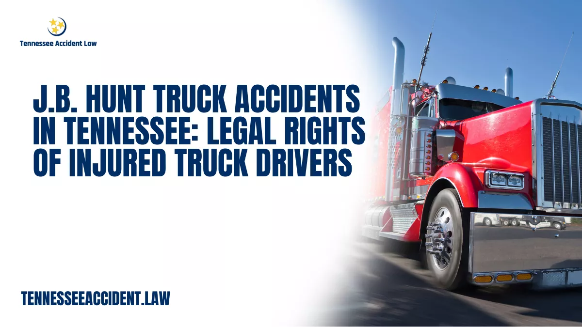 J.B. Hunt Transport Services, Inc. is one of the largest and most influential trucking and logistics companies in the United States. With a massive intermodal operation, dedicated fleets, and thousands of trucks moving freight daily through Tennessee, J.B. Hunt vehicles are a constant presence on the state’s highways. Unfortunately, that size and volume also mean J.B. Hunt trucks are frequently involved in serious accidents—and truck drivers themselves are often the ones who suffer life-changing injuries despite doing nothing wrong.