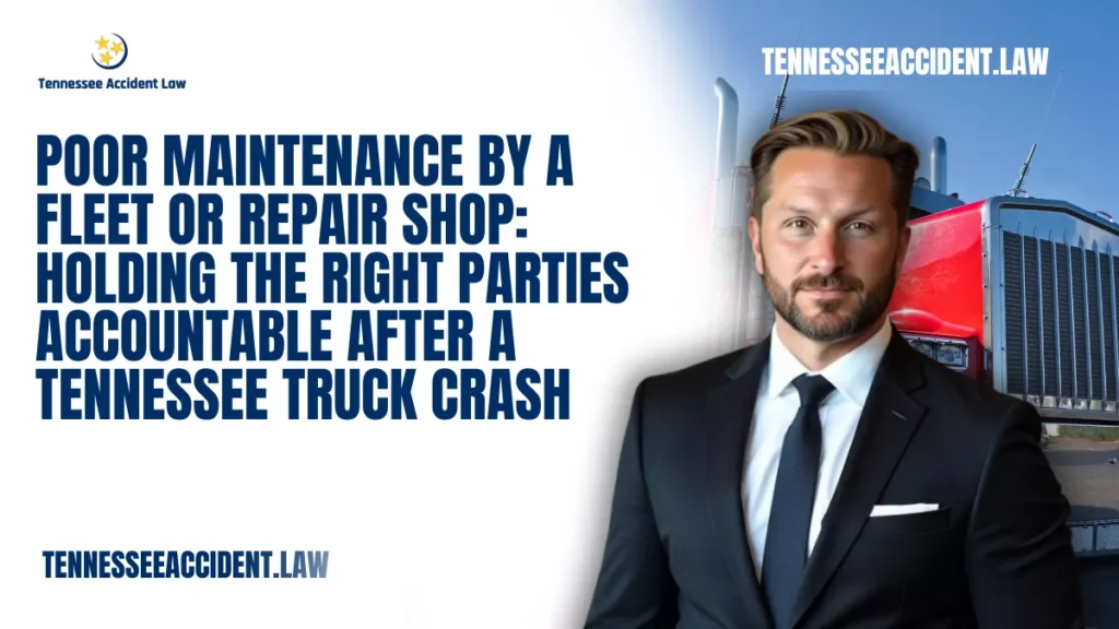 Truck drivers trust fleets and repair shops to keep their equipment safe and roadworthy. When that trust is broken by poor maintenance, the consequences can be devastating. Worn brakes, bald tires, faulty steering, or ignored warning signs can turn a routine drive into a life-altering crash—often injuring the driver who had no control over the maintenance decisions.