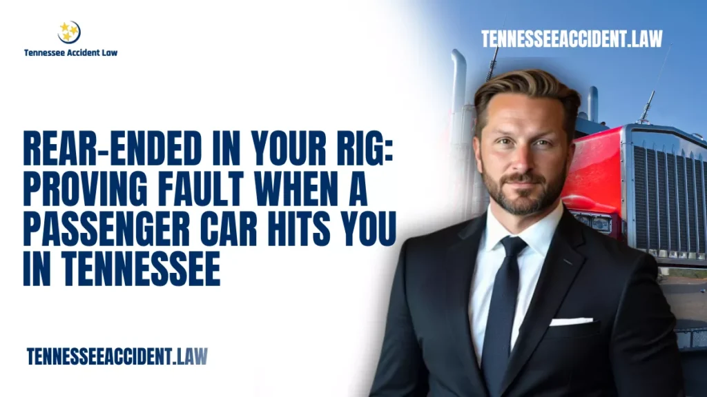 Being rear-ended while driving a tractor-trailer is one of the most common—and most misunderstood—truck accidents on Tennessee roads. Many people assume that if a car hits the back of a semi, fault is obvious. In practice, insurance companies often try to shift blame onto the truck driver by claiming sudden stops, brake issues, or “unsafe following distance” by the rig.