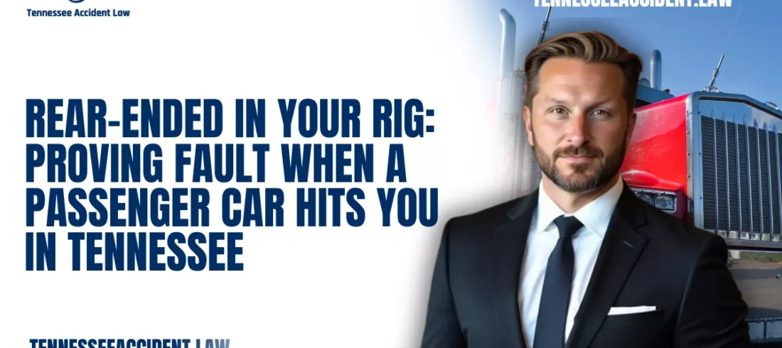 Being rear-ended while driving a tractor-trailer is one of the most common—and most misunderstood—truck accidents on Tennessee roads. Many people assume that if a car hits the back of a semi, fault is obvious. In practice, insurance companies often try to shift blame onto the truck driver by claiming sudden stops, brake issues, or “unsafe following distance” by the rig.