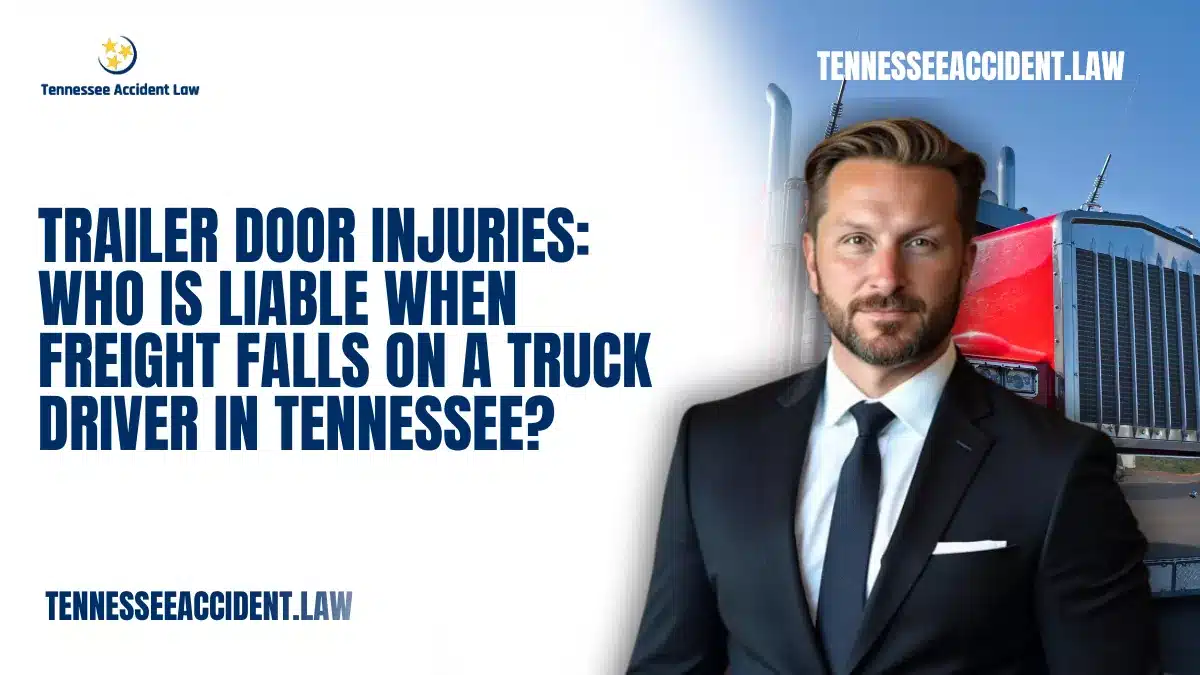 Opening a trailer door should be routine. Unfortunately, for many truck drivers, it becomes the moment their life changes. Shifting cargo, improper loading, broken restraints, and careless warehouse practices can cause freight to spill out the instant a trailer door is opened—striking the driver with tremendous force.
