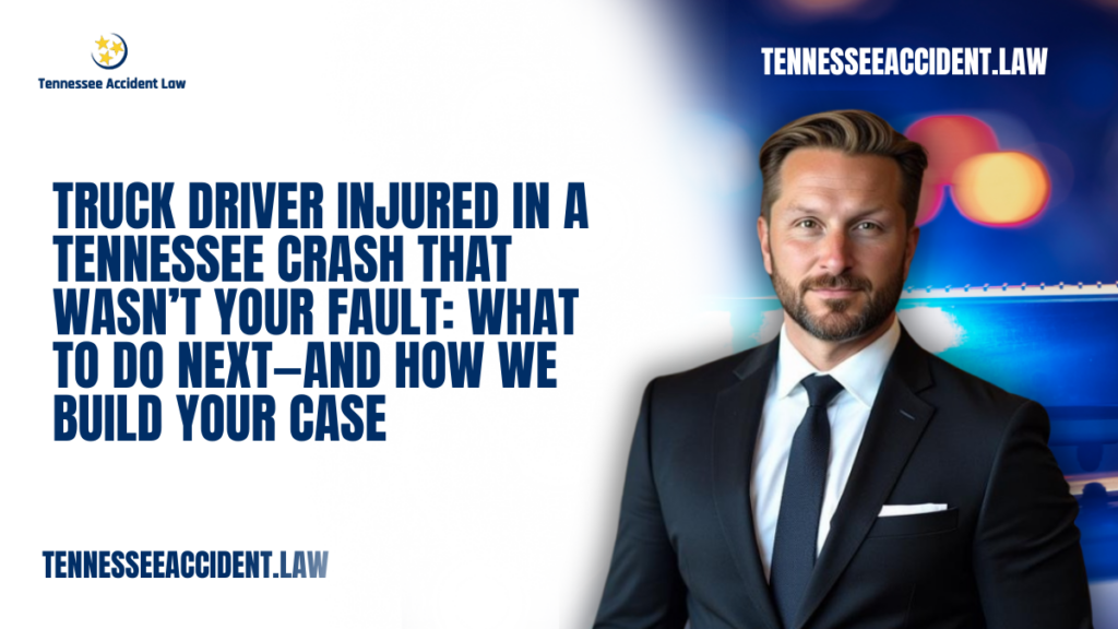 Truck drivers are some of the safest, most experienced professionals on Tennessee roads. Yet even the best CDL driver can’t prevent a distracted, reckless, or impaired motorist from making a dangerous mistake. When that negligence causes a collision, your life can change in seconds—pain, missed work, medical bills, and pressure from insurance companies that want a quick, cheap resolution.