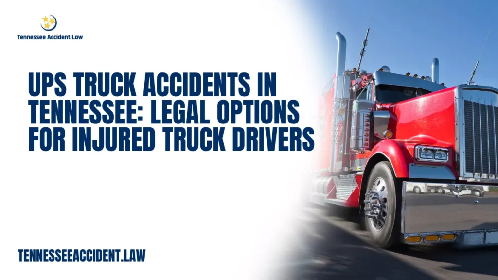 UPS is one of the most recognizable logistics brands in the world, operating an enormous ground transportation network across Tennessee. From tractor-trailers hauling long-distance freight to regional linehaul runs supporting package operations, UPS trucks are a constant presence on Tennessee interstates and surface roads. With that scale comes risk—and truck drivers are often seriously injured in UPS-related accidents despite doing everything right.