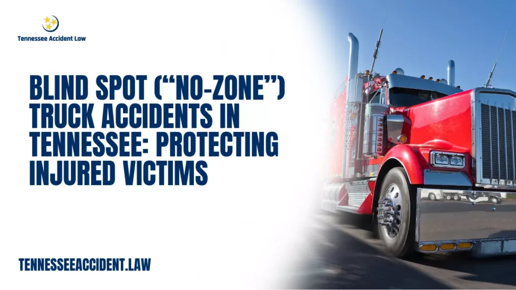 Commercial trucks have massive blind spots—often called “no-zones”—where passenger vehicles can disappear from a truck driver’s view. When truck drivers fail to properly check these blind spots before changing lanes or turning, the results can be catastrophic. Across Tennessee highways such as I-40, I-24, and I-65, blind spot truck accidents cause serious injuries and tragic fatalities every year.