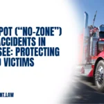 Commercial trucks have massive blind spots—often called “no-zones”—where passenger vehicles can disappear from a truck driver’s view. When truck drivers fail to properly check these blind spots before changing lanes or turning, the results can be catastrophic. Across Tennessee highways such as I-40, I-24, and I-65, blind spot truck accidents cause serious injuries and tragic fatalities every year.