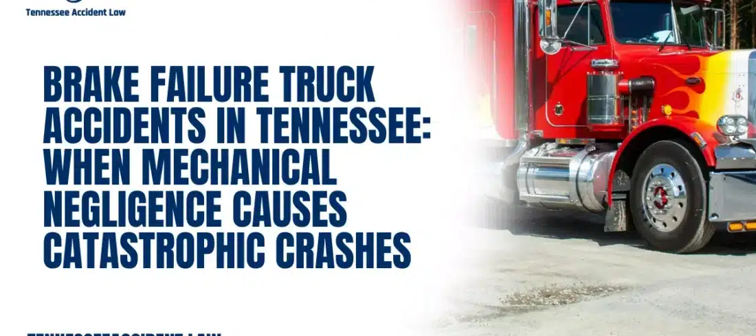 Brake failure is one of the most dangerous mechanical problems a commercial truck can experience. When an 80,000-pound tractor-trailer cannot stop properly, the consequences can be devastating for nearby drivers. Brake failure truck accidents on Tennessee highways often result in catastrophic injuries, multi-vehicle collisions, and tragic fatalities.