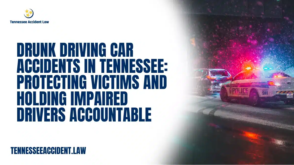 Drunk driving accidents remain one of the most preventable yet devastating causes of serious injuries and fatalities on Tennessee roadways. When a driver chooses to operate a vehicle while impaired by alcohol or drugs, they place everyone around them at risk. Victims of drunk driving crashes often suffer catastrophic injuries, emotional trauma, and overwhelming financial burdens.