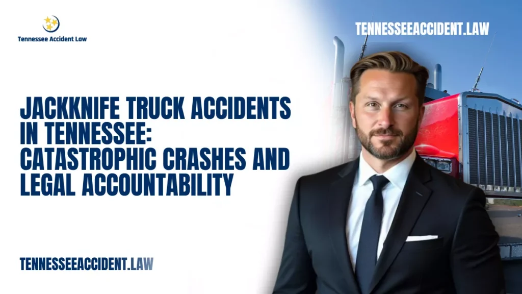 Jackknife truck accidents are among the most dangerous and visually devastating crashes on Tennessee highways. When a tractor-trailer folds at its pivot point—causing the trailer to swing outward at a sharp angle—it can block multiple lanes of traffic in seconds. These violent events often lead to multi-vehicle pileups, severe injuries, and tragic fatalities.