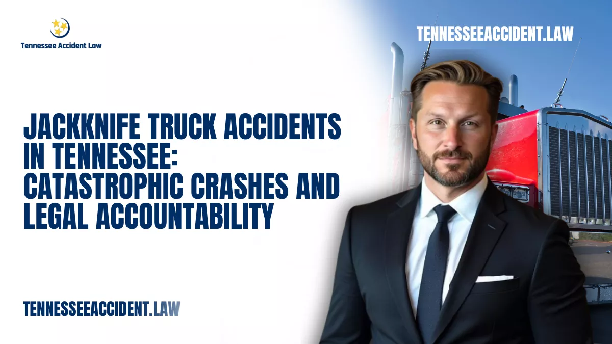 Jackknife truck accidents are among the most dangerous and visually devastating crashes on Tennessee highways. When a tractor-trailer folds at its pivot point—causing the trailer to swing outward at a sharp angle—it can block multiple lanes of traffic in seconds. These violent events often lead to multi-vehicle pileups, severe injuries, and tragic fatalities.