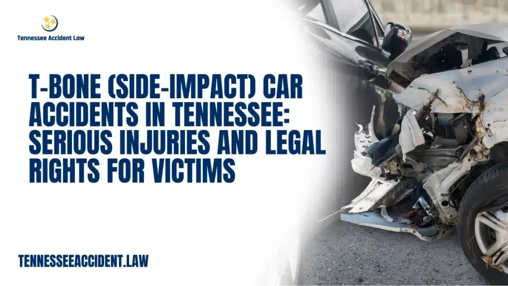 T-bone accidents—also known as side-impact collisions—are among the most dangerous types of car crashes on Tennessee roadways. These accidents typically occur at intersections when one vehicle crashes into the side of another, forming a “T” shape. Because the sides of passenger vehicles provide less protection than the front or rear, occupants often suffer severe or life-threatening injuries.