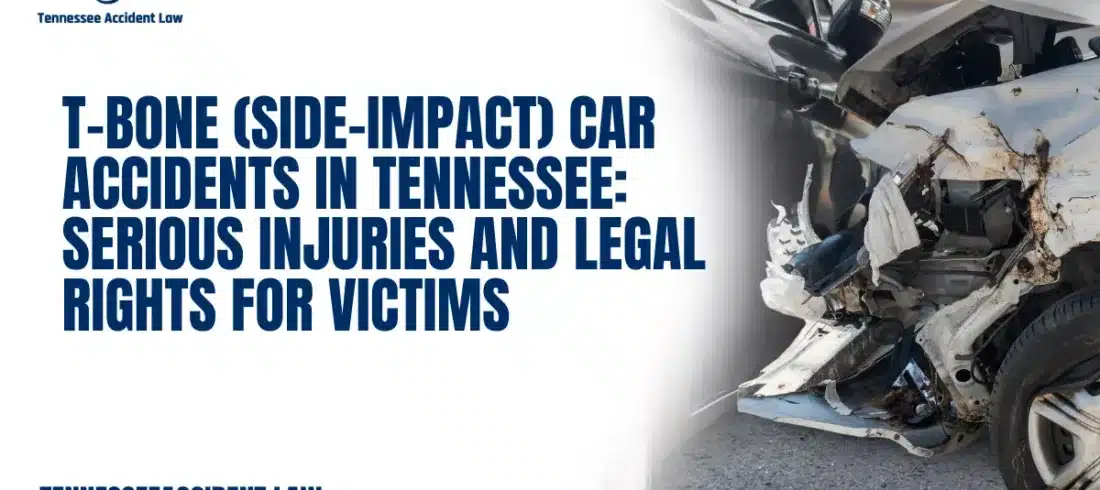 T-bone accidents—also known as side-impact collisions—are among the most dangerous types of car crashes on Tennessee roadways. These accidents typically occur at intersections when one vehicle crashes into the side of another, forming a “T” shape. Because the sides of passenger vehicles provide less protection than the front or rear, occupants often suffer severe or life-threatening injuries.
